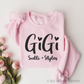 Personalized Gigi with Hearts Sweatshirt