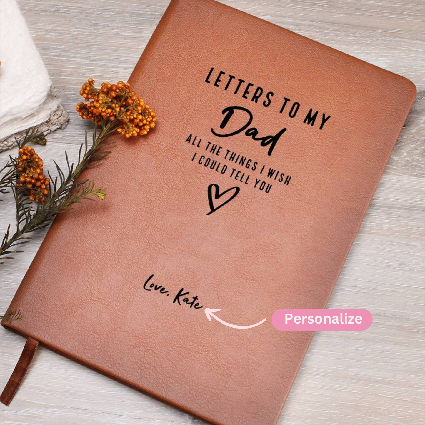 Letters To My Dad - Loss of Father Grief Journal