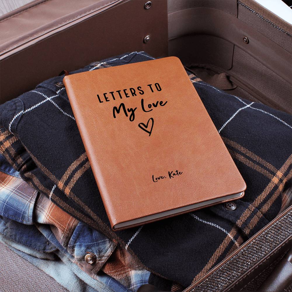 Letters To My Love - Personalized Name Journal