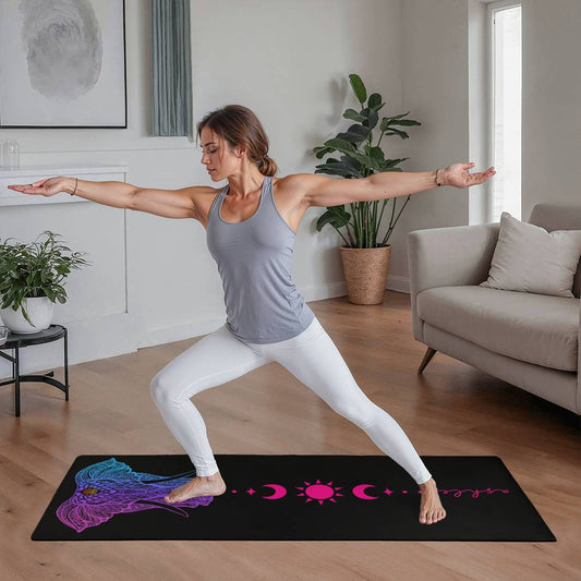 Personalized Elephant Mandala Yoga Mat