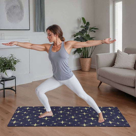 Stars Celestial Pattern Yoga Mat