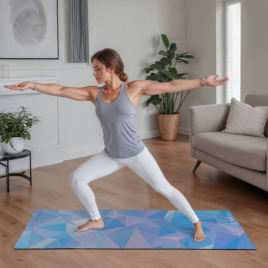 Personalized Geometric Yoga Mat