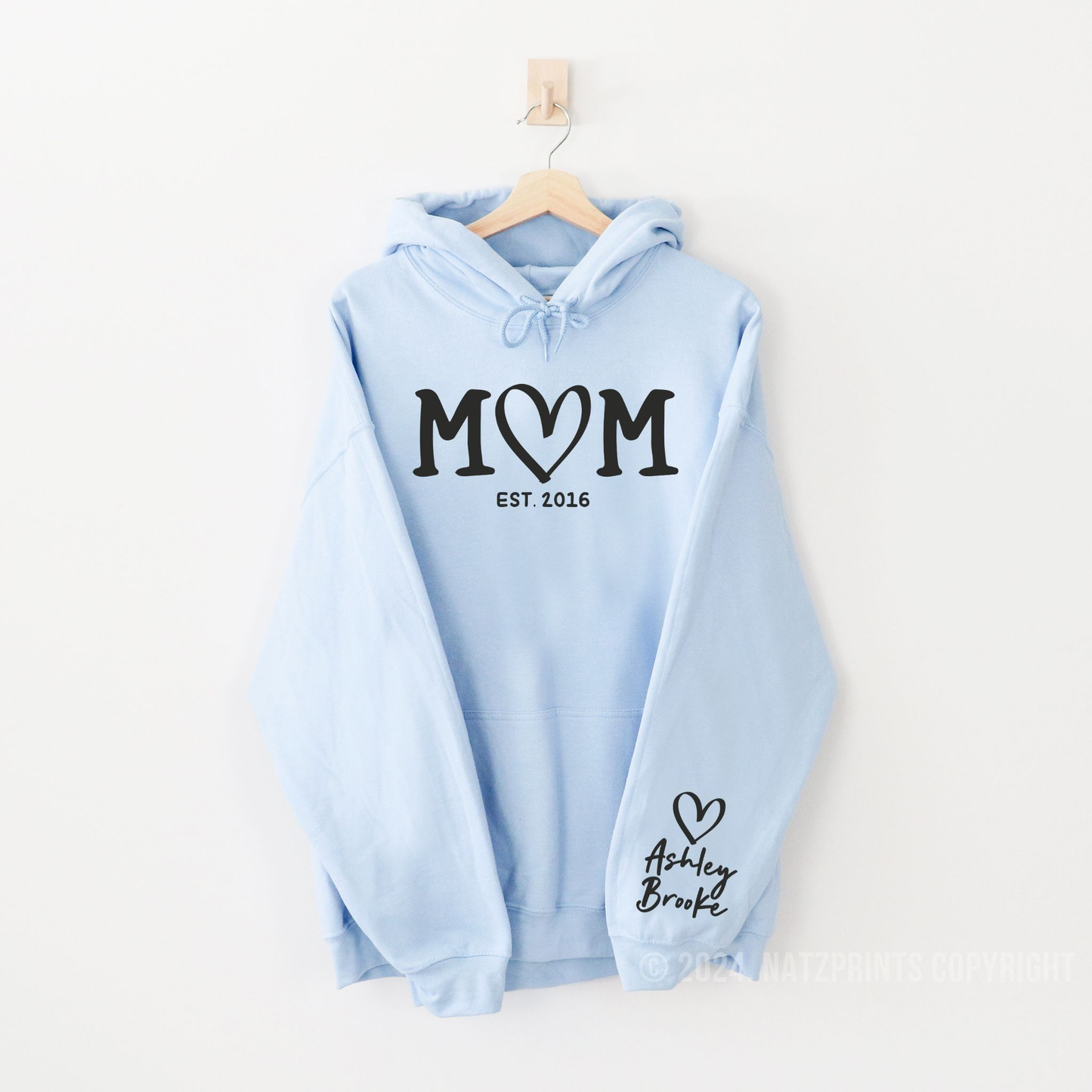 Mom and baby hoodie best sale